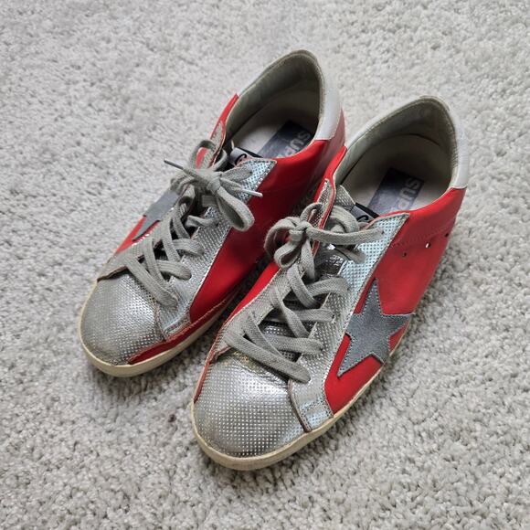 Golden Goose Superstar Trainers Mens Size UK 39 US 8-8.5 Designer Y2K USA - Picture 1 of 7